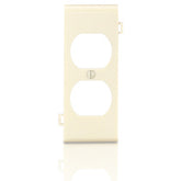 Leviton PSC-8 Duplex Receptacle Center Wallplates for Multi-Gang Installations